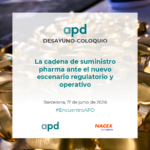 NACEX colabora con una nueva APD Talk sobre la cadena de suministro pharma