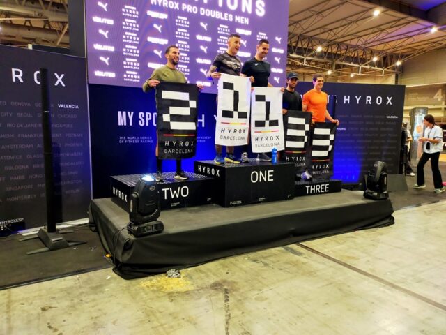 Alejandro Pareja logra su mejor marca personal en el Hyrox Pro Barcelona