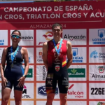 El triatleta patrocinado por NACEX, Alejandro Pareja, campeón de España de Triatlón Cros AG 2024