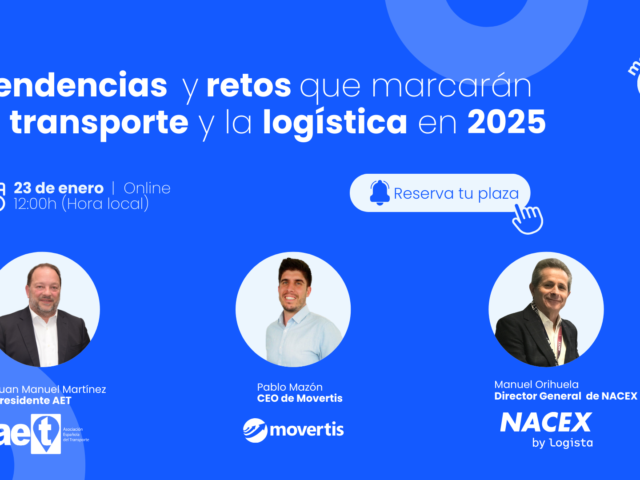 NACEX, en el debate «Tendencias y retos que marcarán el transporte y la logística» de Movertis