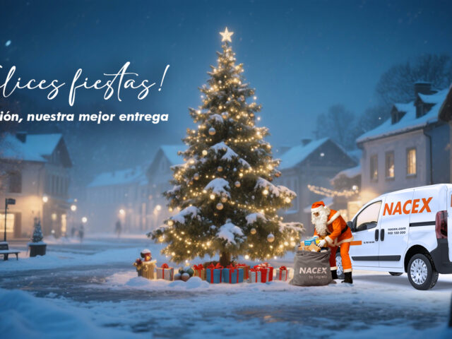 ¡Feliz Navidad de parte de NACEX!
